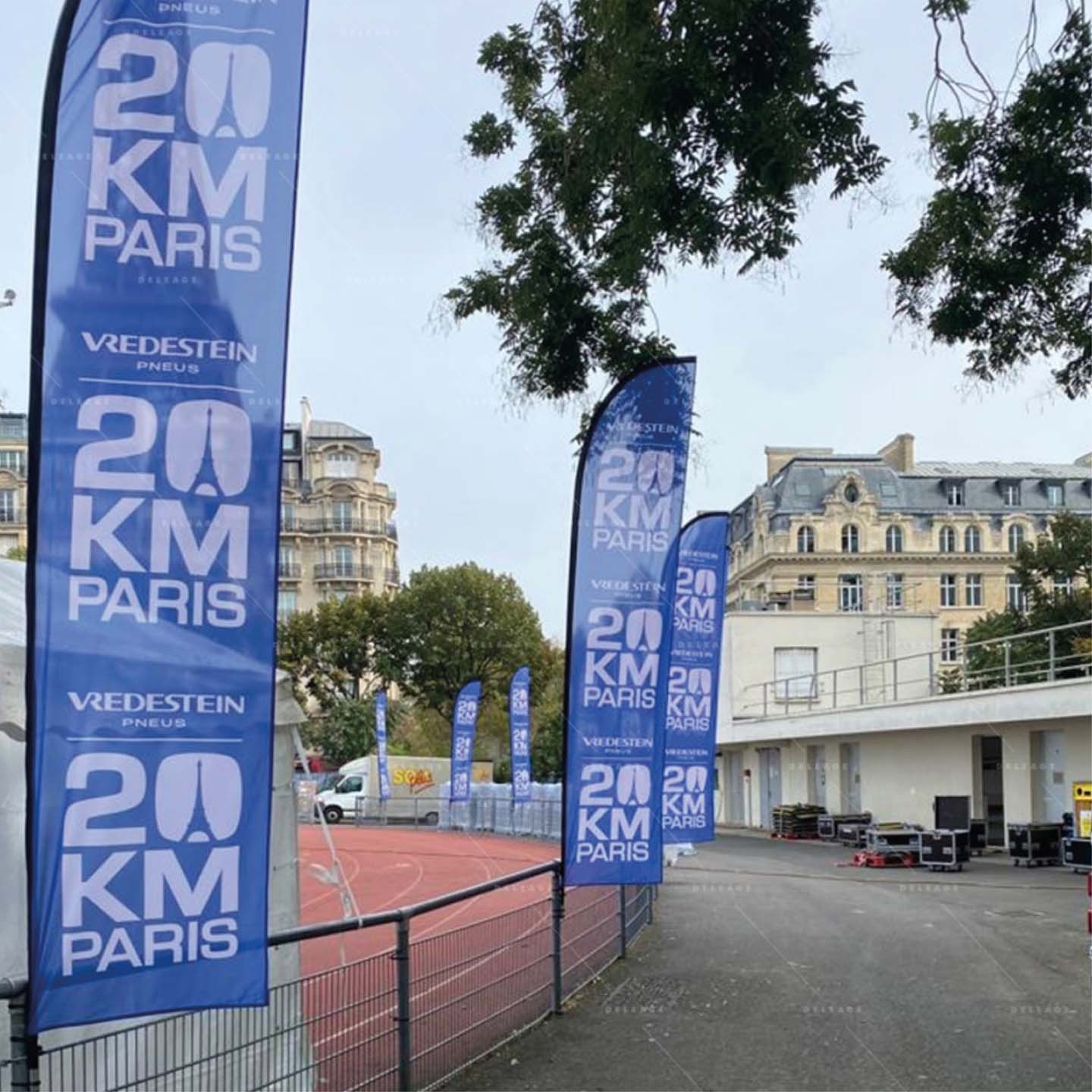 BALISEZ VOTRE PARCOURS AVEC DES ORIFLAMMES